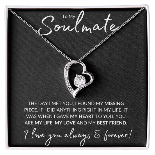 My Life, My Love, My Best Friend - Forever Love Necklace