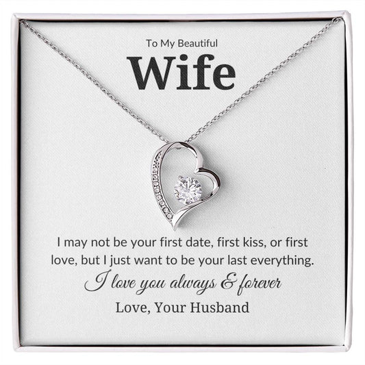 I Love You Forever- Forever Love Necklace