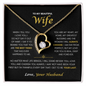 To My Wife| I May Not Have Been Your First, But I Want To Be Your Last | Forever Love Necklace