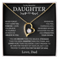 To My Daughter - Straighten Your Crown - Forever Love Necklace