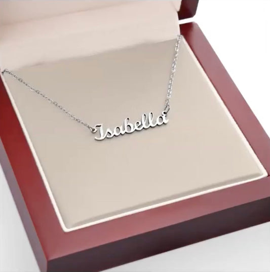 Personalized Name Necklace - Made and Ships from the USA