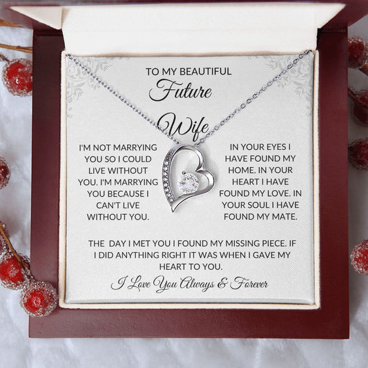 Beautiful Future Wife - Forever Love Necklace