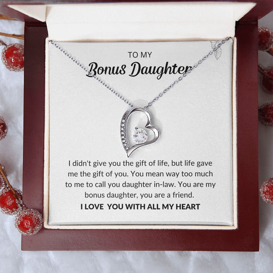 Bonus Daughter- Forever Love Necklace