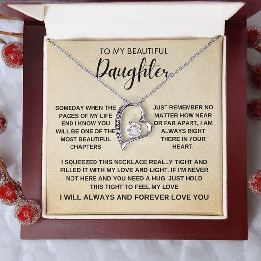 Beautiful Daughter - Forever Love Necklace
