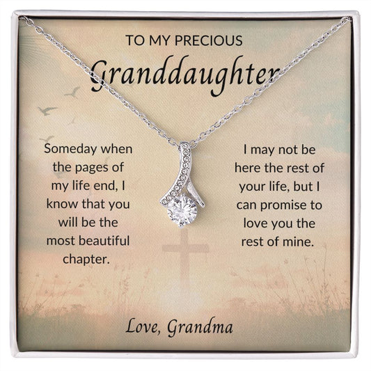 Precious Granddaughter - Alluring Beauty Necklace