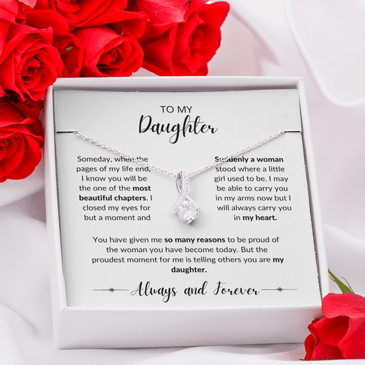 Daughter, So Many Reasons - Alluring Beauty Necklace