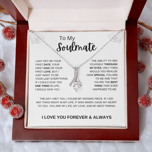 Soulmate - Missing Piece - Alluring Beauty Necklace
