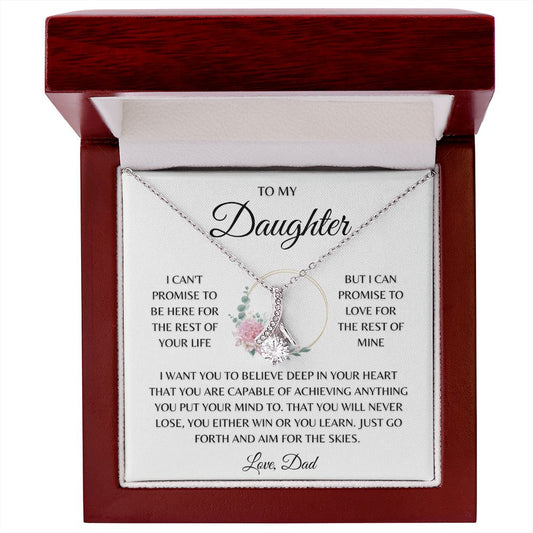 Daughter - Believe Deep In Your Heart - Alluring Beauty Necklace