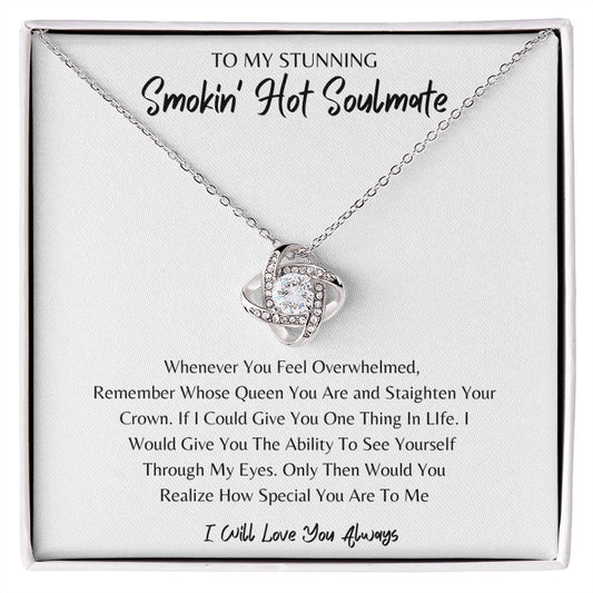 Stunning Soulmate - Love Knot Necklace