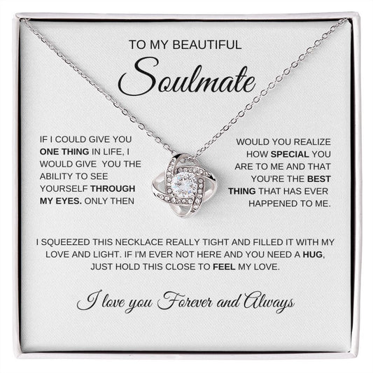 Soulmate - Love & Light - Love Knot Necklace