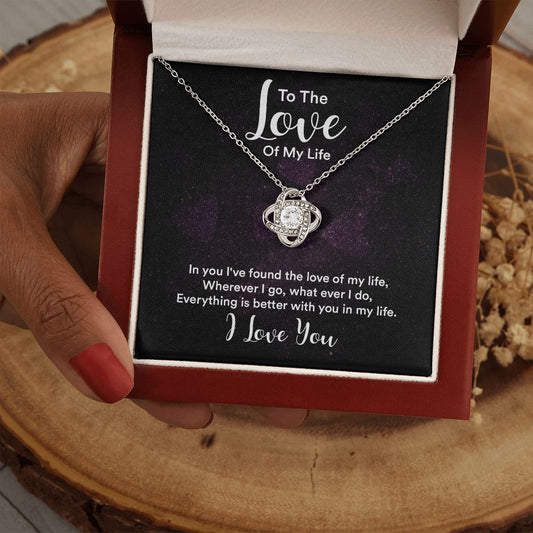 Love Of My Life - Love Knot Necklace