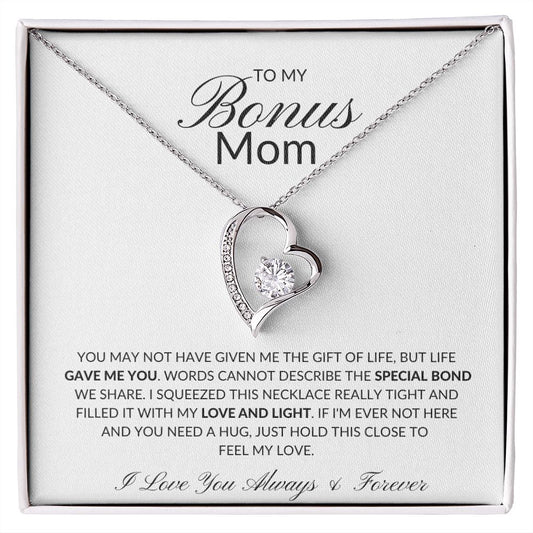 Bonus Mom Gift Bonus Mom Necklace Unbiological Mom Mother's Day Gift Step Mom
