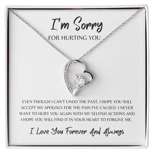 I'm Sorry - Forever Love Necklace