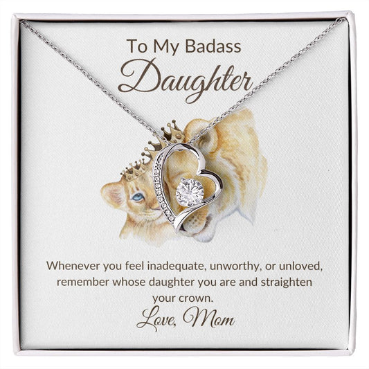 Straighten Your Crown - Forever Love Necklace
