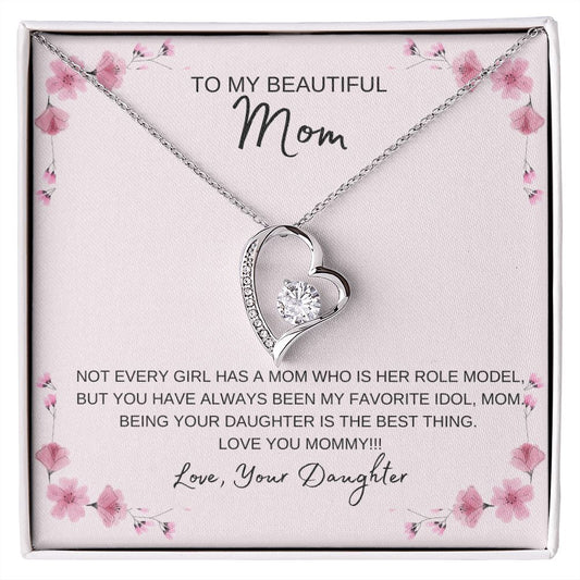 My Beautiful Mom - Forever Love Necklace