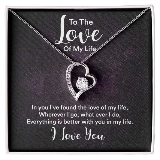 Love Of My Life - Forever Love Necklace